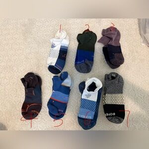 Bombas running socks women’s size medium